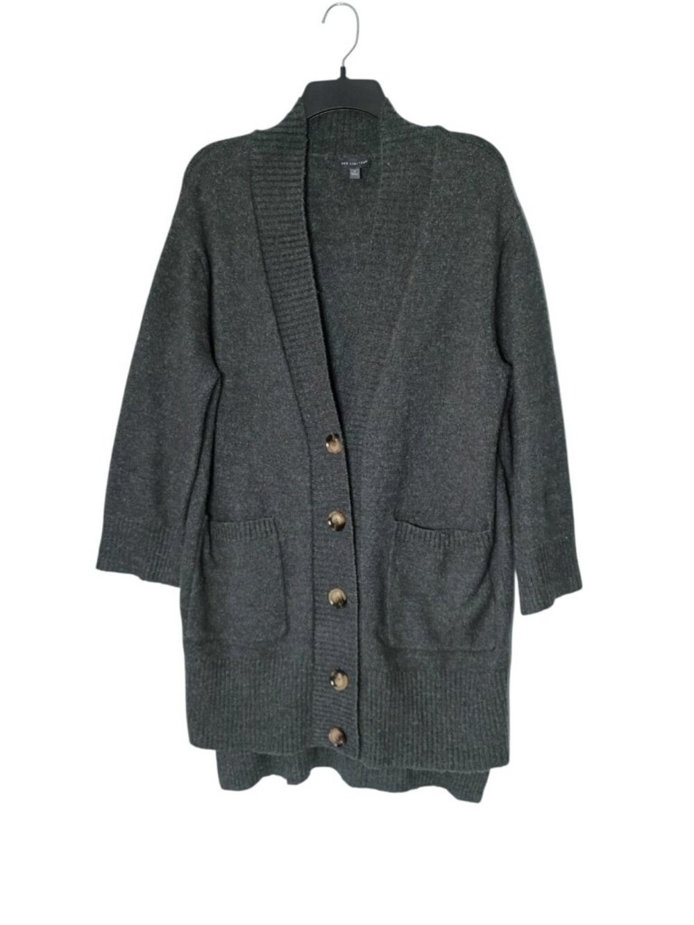 The Limited Y2K Wool Blend HiLo Button Up Cardigan Sweater S Grandpa Grunge